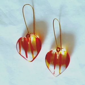 Heart Resin Earrings